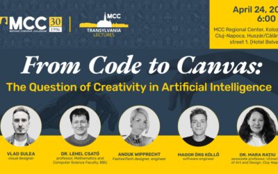„Transylvania Lectures: De la cod la planșă – creativitatea în era inteligenței artificiale”, are loc la MCC Regional Center (Belvedere)