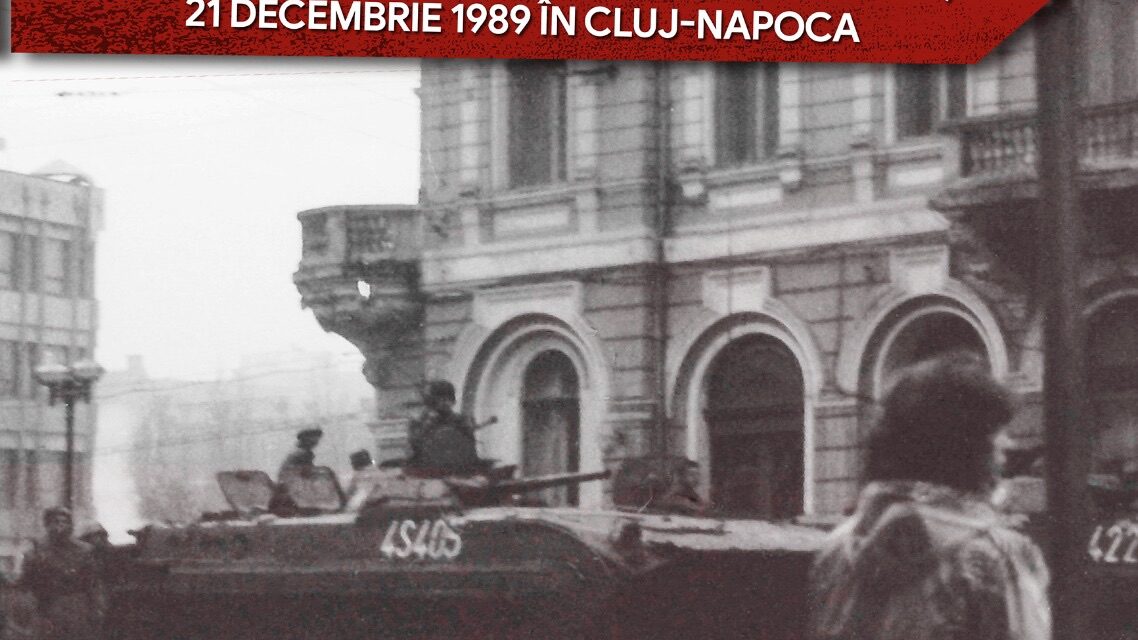 Proiecția filmului „Împotriva propriului oraș. 21 decembrie 1989 în Cluj-Napoca”, la Cinema Dacia Mănăștur. Filmul va rula în două părți și va preceda o dezbatere. Invitați: Răzvan Butaru și Cătălin Ranco Pitu