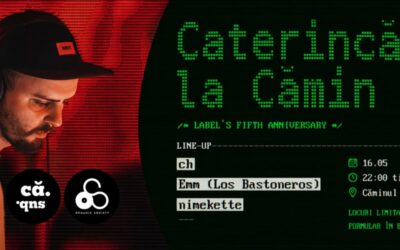 „Caterincă la Cămin”, volumul 2 are loc la Căminul Subcultural. Invitatul principal: Emm (Los Bastoleros)