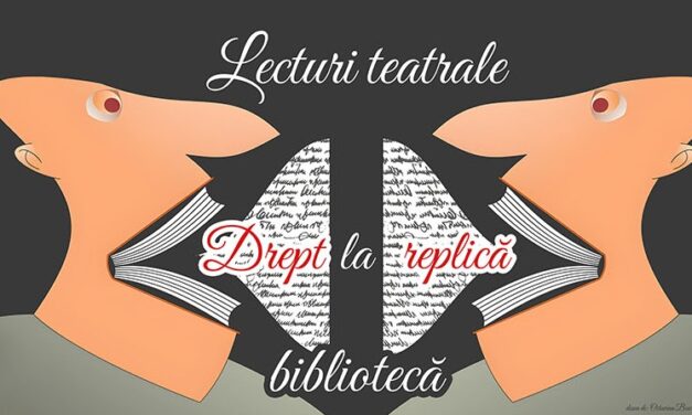Spectacolele-lectură „Drept la replică. Lecturi teatrale la bibliotecă” susținute de actorii Teatrului Național din Cluj-Napoca la Biblioteca „Octavian Goga”, între 3 aprilie și 12 iunie