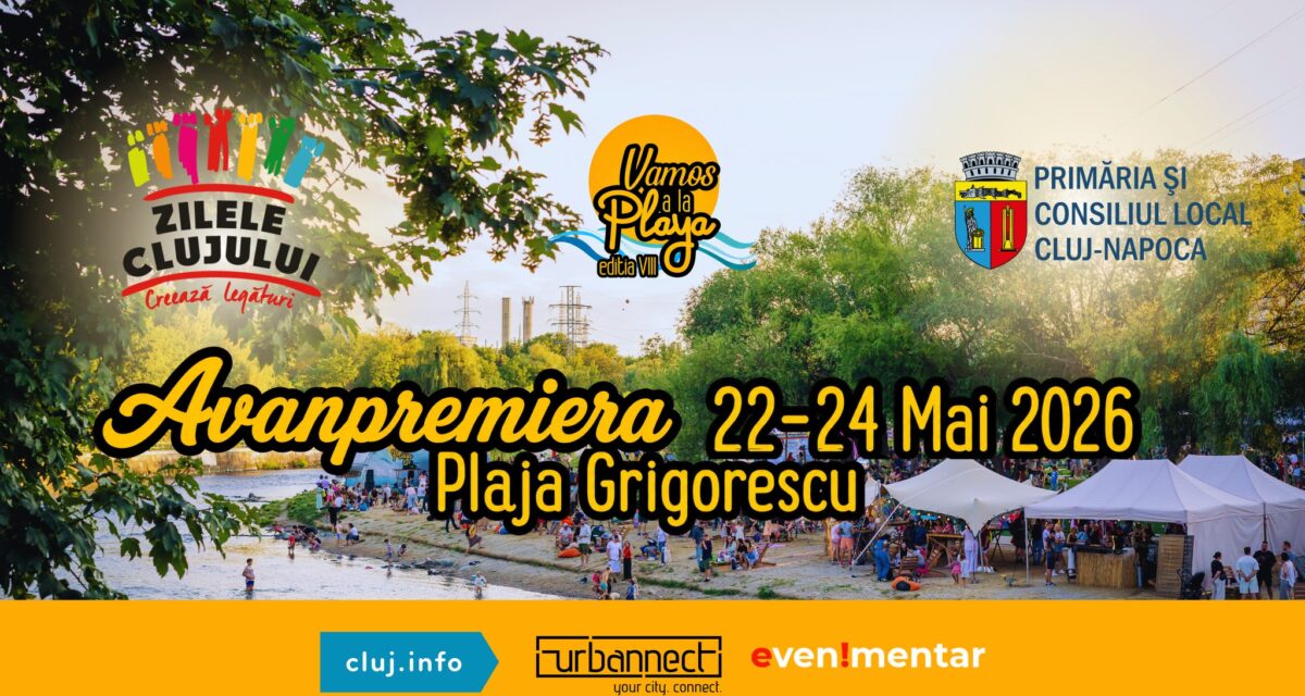 „Urbannect” aduce două experiențe culturale și urbane la Zilele Clujului 2026: „Curtea Artelor și Meșteșugurilor” și avanpremiera „Vamos a la Playa”