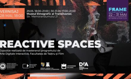 „Reactive Spaces” – Expoziție realizată de studenții de la Masterul „Digital Interactive Arts” în cadrul Festivalului „FRAME” al Facultății de Teatru și Film din Cluj-Napoca