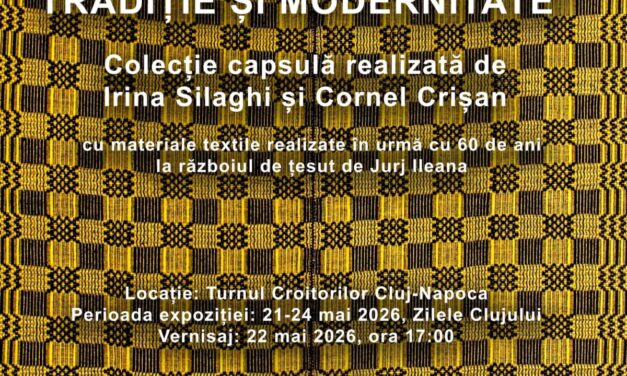 Lansarea colecției capsulă „Lepedeie, între tradiție și modernitate”, semnate de Irina Silaghi și Cornel Crișan readuce la viață materiale textile realizate acum mai bine de o jumătate de secol