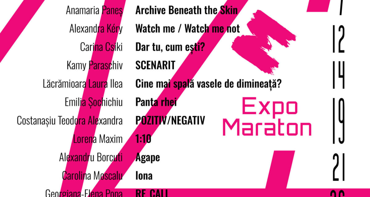 Episodul al cincilea din „EXPO MARATON 2026” le pune în prim-plan pe Emilia Șochichiu, Teodora Alexandra Costanașiu și Lorena Maxim