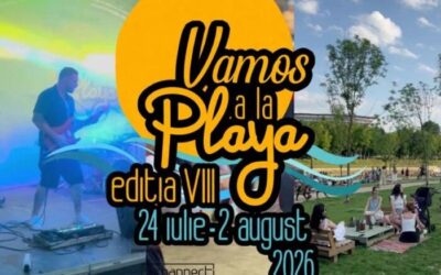 Urbannect dă startul vacanței urbane: „Vamos a la Playa” revine pe Plaja Grigorescu în perioada 24 iulie – 2 august, pe Plaja Grigorescu. Programul întreg al festivalului