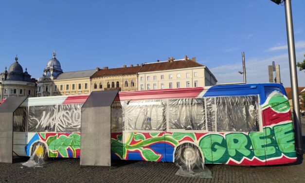 Singura competiție internațională de artă murală dedicată elevilor din Cluj-Napoca, în Piața Unirii