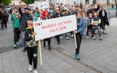 Peste 1.000 de copii au deschis „Festivalul Internațional de Carte Transilvania” 2026 cu „Marșul Lecturii”: „Clujul citește!”
