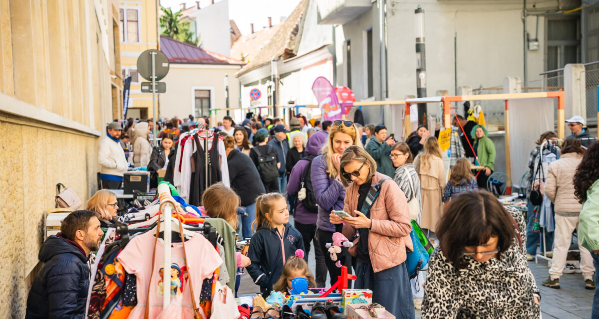 Târgul de vechituri „Der Flohmarkt” ajunge, din centru, în cartierele din Cluj-Napoca